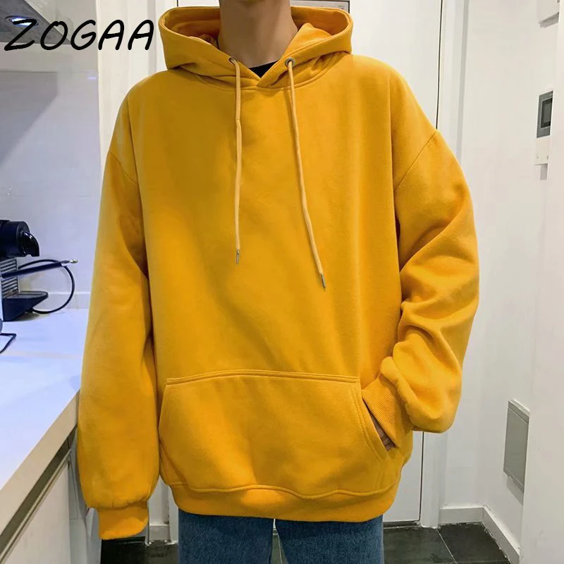 ZOGAA New Men's Pullover Hoodie Harajuku Student Sweatshirt Pure Color Simple Hip Hop Streetwear Men Women Pullover Sweatshirt 
ZOGAA New Men's Pullover Hoodie Harajuku Student Sweatshirt Pure Color Simple Hip Hop Streetwear Men Women Pullover Sweatshirt