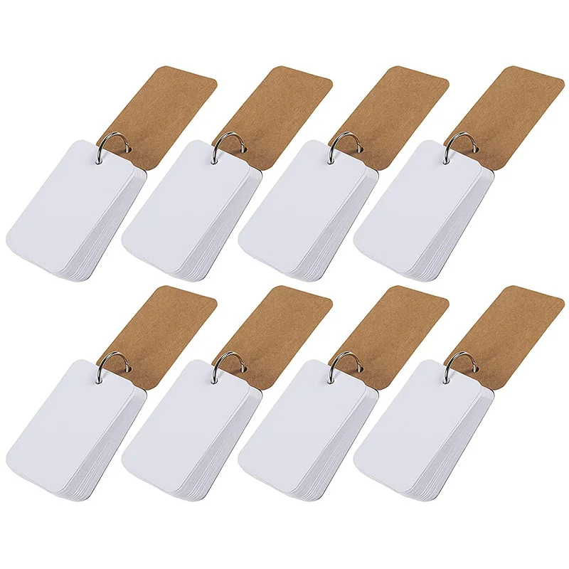 Flash Cards with Binder Rings,8-Pack 400-Piece Study Cards, Mini Index Cards, Note Cards, Memo Scratch Pads,Perfect for Language
Flash Cards with Binder Rings,8-Pack 400-Piece Study Cards, Mini Index Cards, Note Cards, Memo Scratch Pads,Perfect for Language