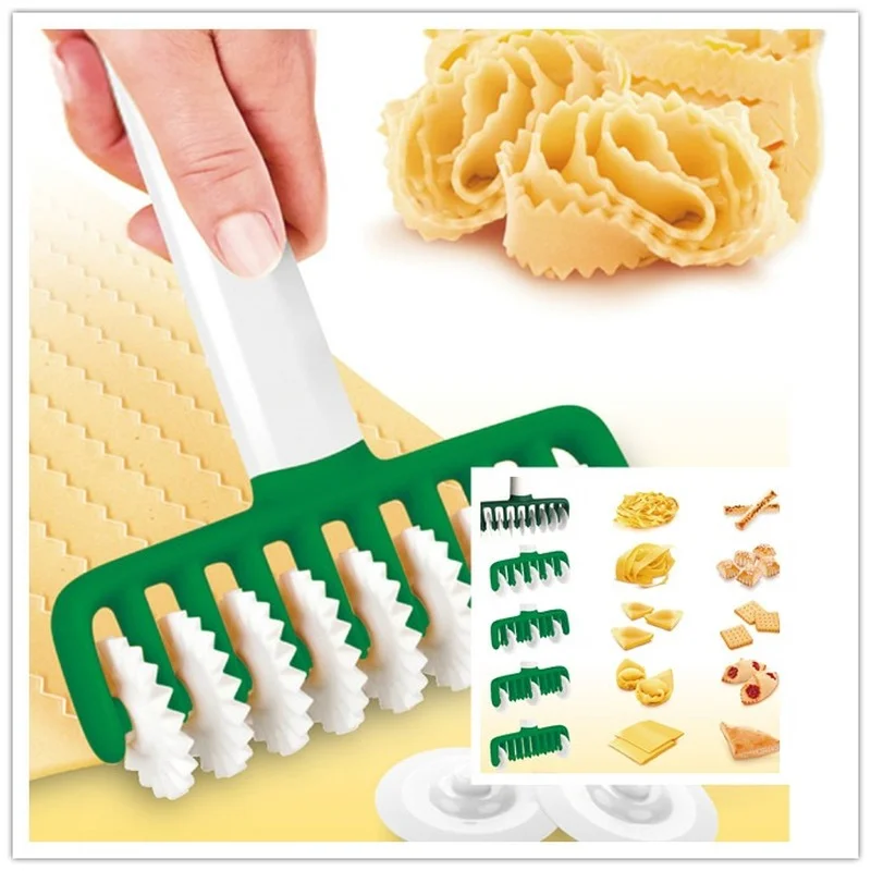 Noodles Cutter Kitchen Tool Multi function Roller Dockers Dough Cutter Plastic Noodle Knife Pasta Instant Noodles Maker
Noodles Cutter Kitchen Tool Multi function Roller Dockers Dough Cutter Plastic Noodle Knife Pasta Instant Noodles Maker