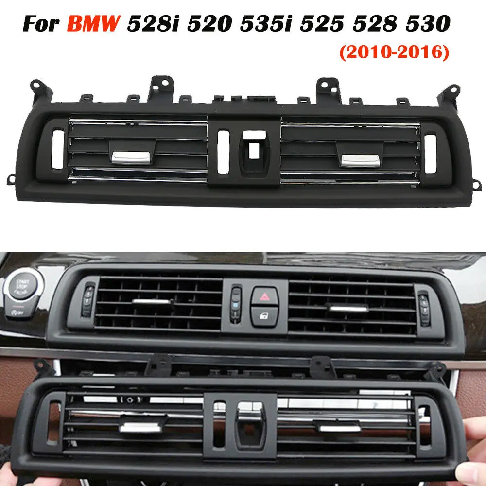 OEM 64229166885 Front Console Grill Dash AC Air Vent Black New For BMW 5 Series 520 523 525 528 530
OEM 64229166885 Front Console Grill Dash AC Air Vent Black New For BMW 5 Series 520 523 525 528 530