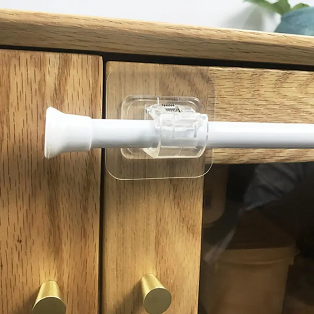 2pcs/set Powerful Self-adhesive Curtain Rod Retaining Clip Hook Shower Curtain Rod Hanging Clip Bearing 3.5kg
2pcs/set Powerful Self-adhesive Curtain Rod Retaining Clip Hook Shower Curtain Rod Hanging Clip Bearing 3.5kg