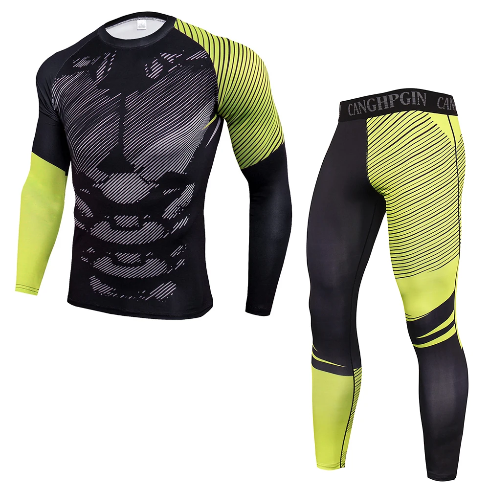 Men's Tracksuit Compression Sports Underwear Suit Gor Fitness Jogging Set 2 Pieces Sportswear Gym Clothing Men Sport Rashguard
Men's Tracksuit Compression Sports Underwear Suit Gor Fitness Jogging Set 2 Pieces Sportswear Gym Clothing Men Sport Rashguard