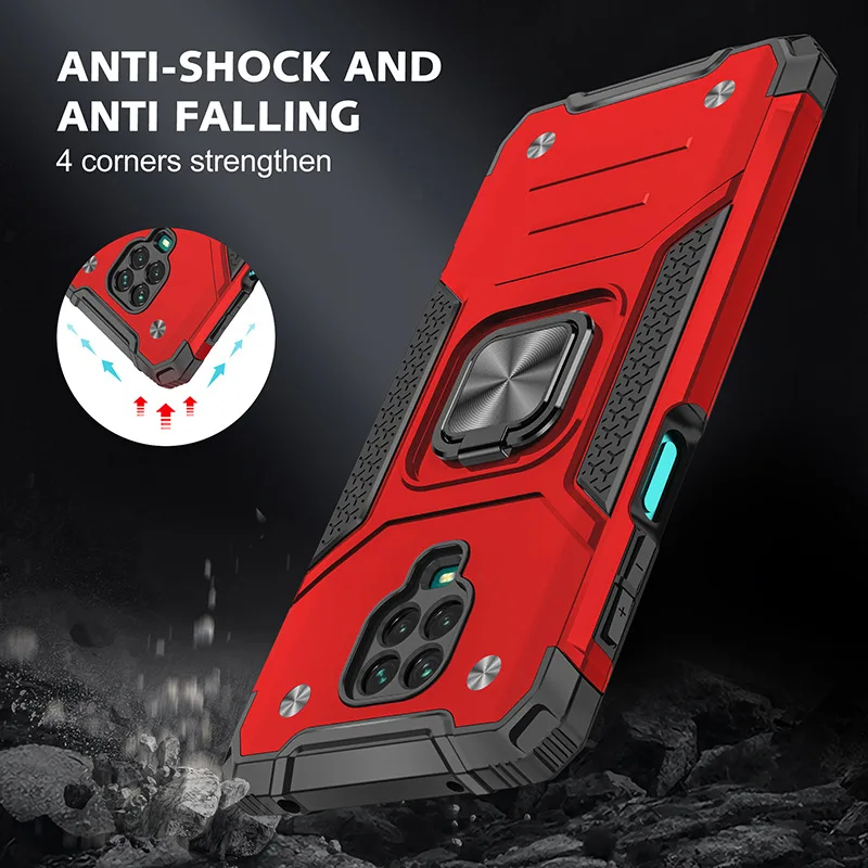 For Xiaomi Redmi Note 9S Case Hard PC Hybrid With Stand Armor protective back cover case for xiaomi redmi note 9 pro max
For Xiaomi Redmi Note 9S Case Hard PC Hybrid With Stand Armor protective back cover case for xiaomi redmi note 9 pro max
