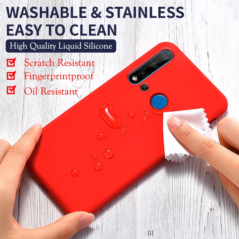 Liquid Silicone Case For Huawei P30 Lite Case Full Body Cover For P20 P30 P40 Pro Mate 30 Lite 40 P Smart 2019 P40 Lite Honor 20
Liquid Silicone Case For Huawei P30 Lite Case Full Body Cover For P20 P30 P40 Pro Mate 30 Lite 40 P Smart 2019 P40 Lite Honor 20