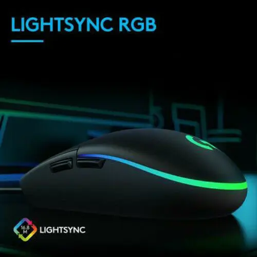 Logitech G102 Second-Generation Wired Gaming Mouse 200-8000 DPI Gaming Mice RGB LED Mouse
Logitech G102 Second-Generation Wired Gaming Mouse 200-8000 DPI Gaming Mice RGB LED Mouse