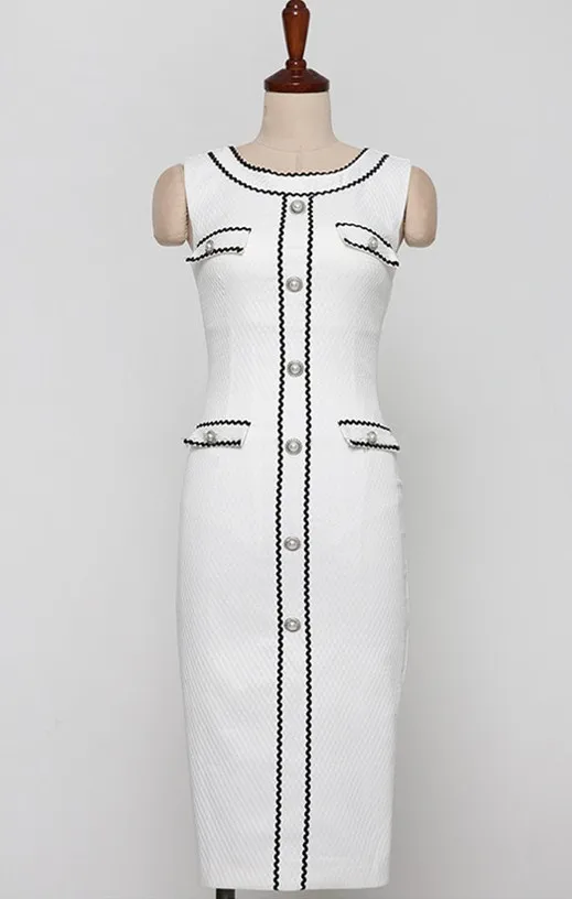 2020 Fashion Vintage Office Lady Dress Work Wear Clothes Summer Sleeveless Women Bussiness Professional Slim Pencil Dresses Robe
2020 Fashion Vintage Office Lady Dress Work Wear Clothes Summer Sleeveless Women Bussiness Professional Slim Pencil Dresses Robe