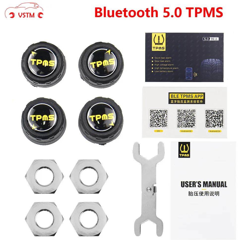 TPMS Bluetooth 5,0 универсальный внешний датчик давления в шинах Поддержка IOS Android телефон датчик давления в шинах простая установка
TPMS Bluetooth 5,0 универсальный внешний датчик давления в шинах Поддержка IOS Android телефон датчик давления в шинах простая установка