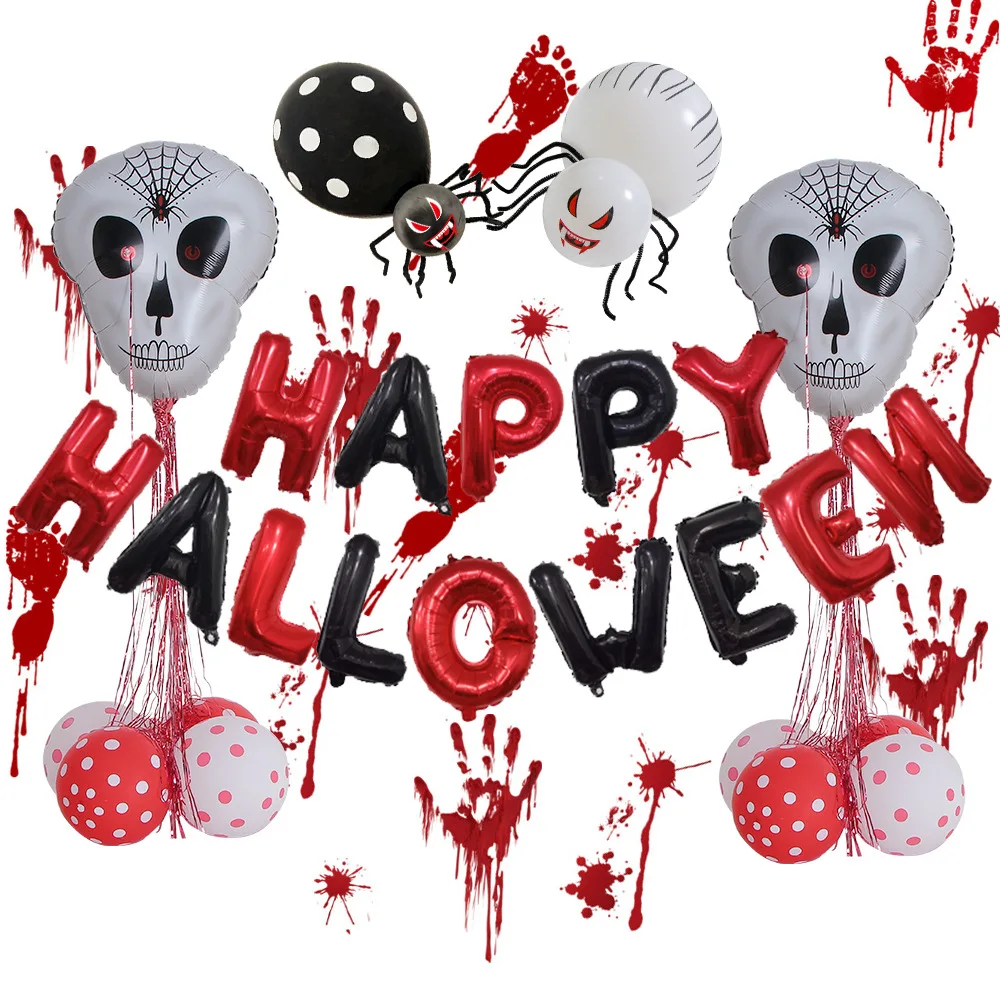 Halloween Balloons Party Decorations Set Happy Halloween Latex Balloons Party Foil Balloons Photo Props for Halloween Decor
Halloween Balloons Party Decorations Set Happy Halloween Latex Balloons Party Foil Balloons Photo Props for Halloween Decor