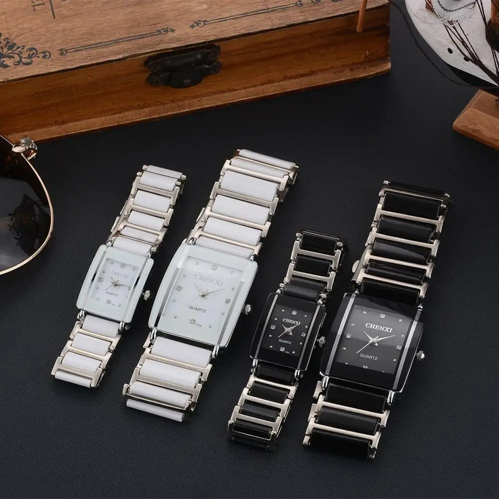 CHENXI Top Brand Quartz Watch For Women Elegant Black And White Ceramic Watch Casual Watch Woman Rhinestone Gift Wristwatch
CHENXI Top Brand Quartz Watch For Women Elegant Black And White Ceramic Watch Casual Watch Woman Rhinestone Gift Wristwatch