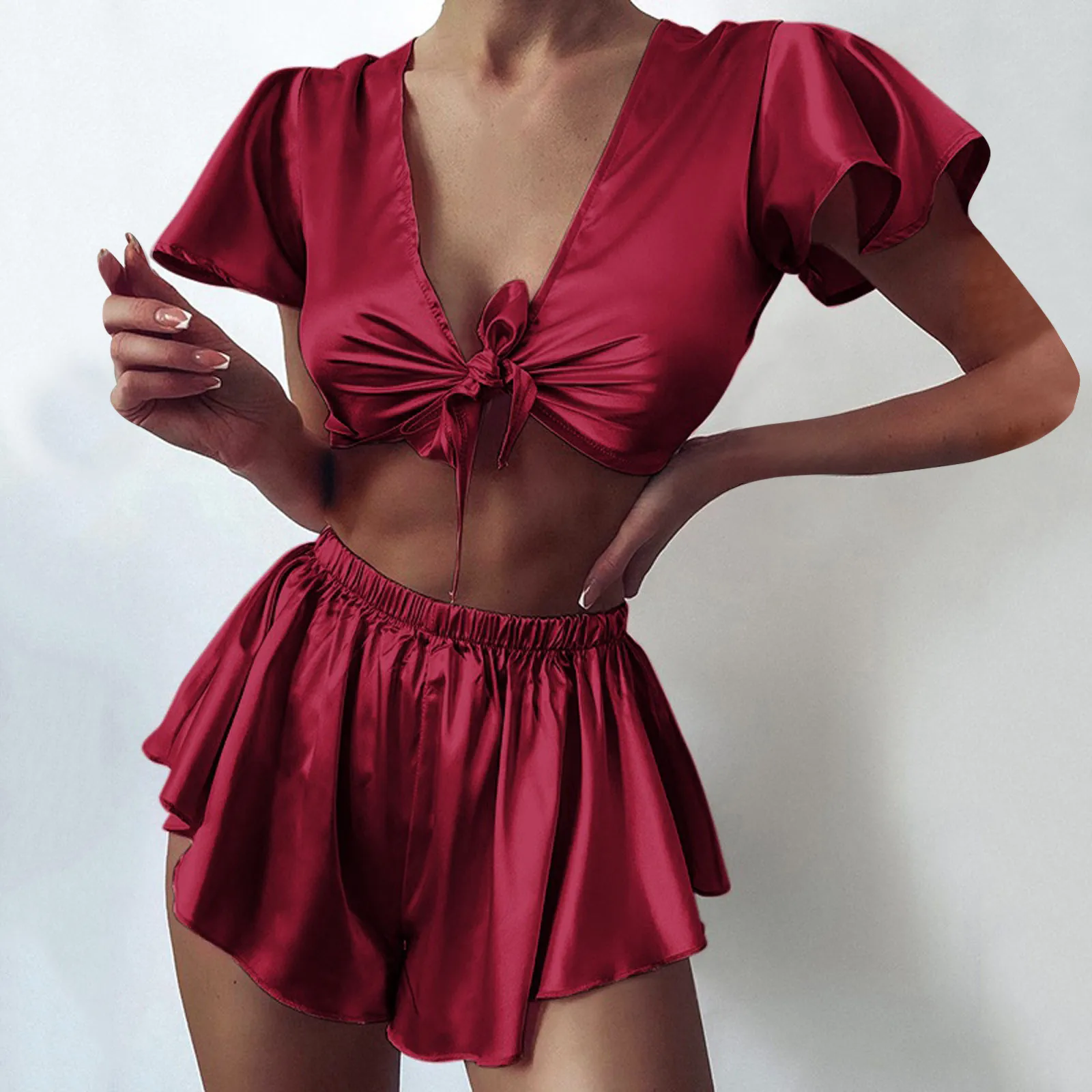 Women's Sleepwear Cute Babydoll Print Short Set Pajamas for Women Pajama Set Sweet Short Sleeve T Shirts & Shorts Summer Pijama
Women's Sleepwear Cute Babydoll Print Short Set Pajamas for Women Pajama Set Sweet Short Sleeve T Shirts & Shorts Summer Pijama