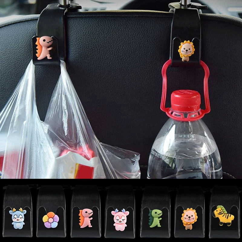 2Pcs Cartoon Animals Car Seat Back Hook Hanger Creative Cute Mini Auto Seat Headrest Storage Hooks Clips Car Accessories
2Pcs Cartoon Animals Car Seat Back Hook Hanger Creative Cute Mini Auto Seat Headrest Storage Hooks Clips Car Accessories