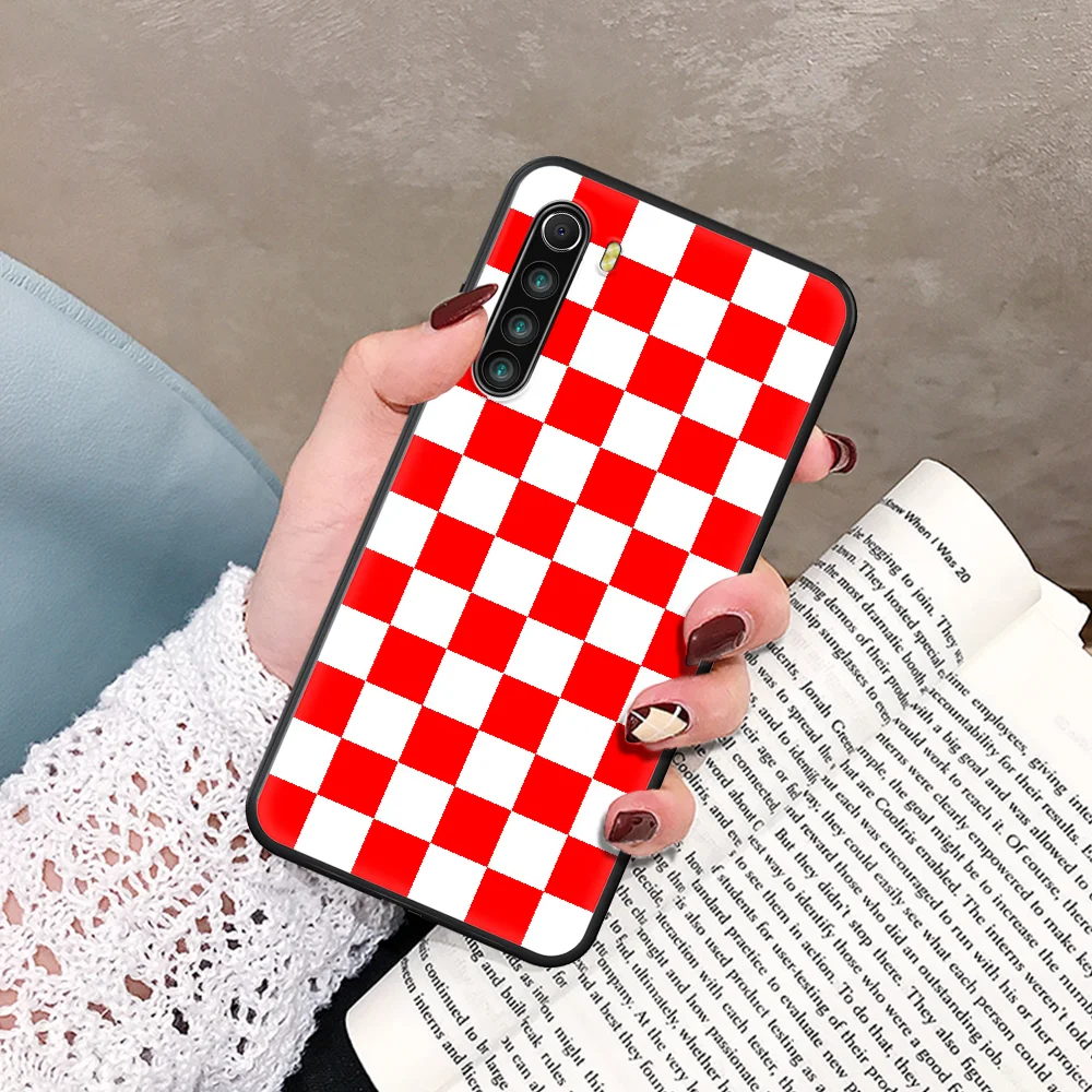 Checkerboard Plaid Checked Checkered Phone Case For Xiaomi Redmi Note 7 8 8T 9 9S 4X 7 7A 9A K30 Pro Ultra black Cover Painting
Checkerboard Plaid Checked Checkered Phone Case For Xiaomi Redmi Note 7 8 8T 9 9S 4X 7 7A 9A K30 Pro Ultra black Cover Painting