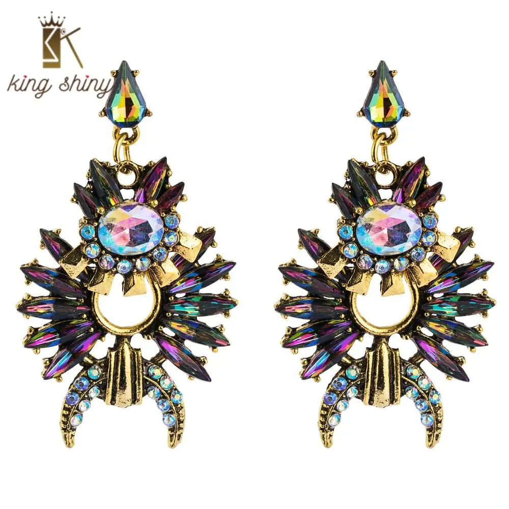 2020 New Design Korean Statement Earring for Woman High Quality Vintage Star and Moon Resin and Rhinestone Drop Earring for Lady
2020 New Design Korean Statement Earring for Woman High Quality Vintage Star and Moon Resin and Rhinestone Drop Earring for Lady