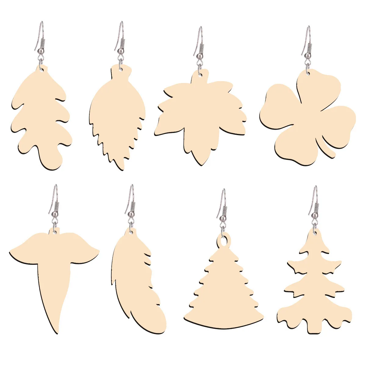 50pcs Unfinished Wood Chrismtas Tree Dangle Earrings Blanks Pendants with Hole for DIY Earring Dangle Ear Stud Jewelry Making
50pcs Unfinished Wood Chrismtas Tree Dangle Earrings Blanks Pendants with Hole for DIY Earring Dangle Ear Stud Jewelry Making