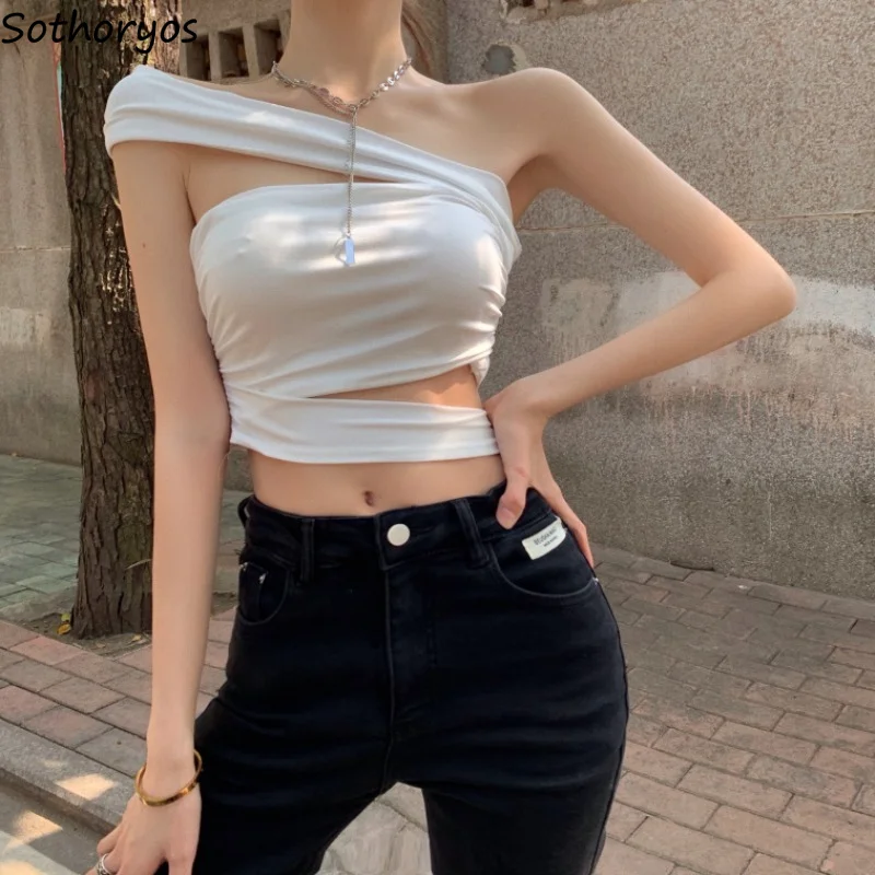 Tanks Women Design Summer Sexy Ladies Tops Korean Fashion Short Style Streetwear All-match Solid Popular Chic Harajuku Slim New
Tanks Women Design Summer Sexy Ladies Tops Korean Fashion Short Style Streetwear All-match Solid Popular Chic Harajuku Slim New