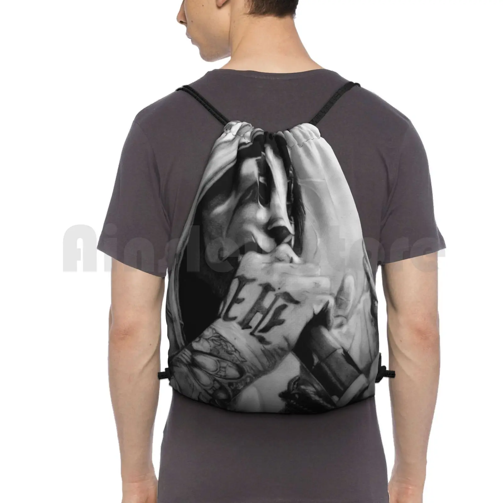 Hollywood Undead Danny Backpack Drawstring Bags Gym Bag Waterproof Hollywood Undead Hu Band Music Hu4L Artist
Hollywood Undead Danny Backpack Drawstring Bags Gym Bag Waterproof Hollywood Undead Hu Band Music Hu4L Artist