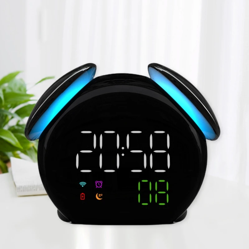 Mini Wireless Charging Smart Alarm Clock USB Rechargeable Table Digital Clock for Home Livingroom Dormitory Decorations Timing
Mini Wireless Charging Smart Alarm Clock USB Rechargeable Table Digital Clock for Home Livingroom Dormitory Decorations Timing