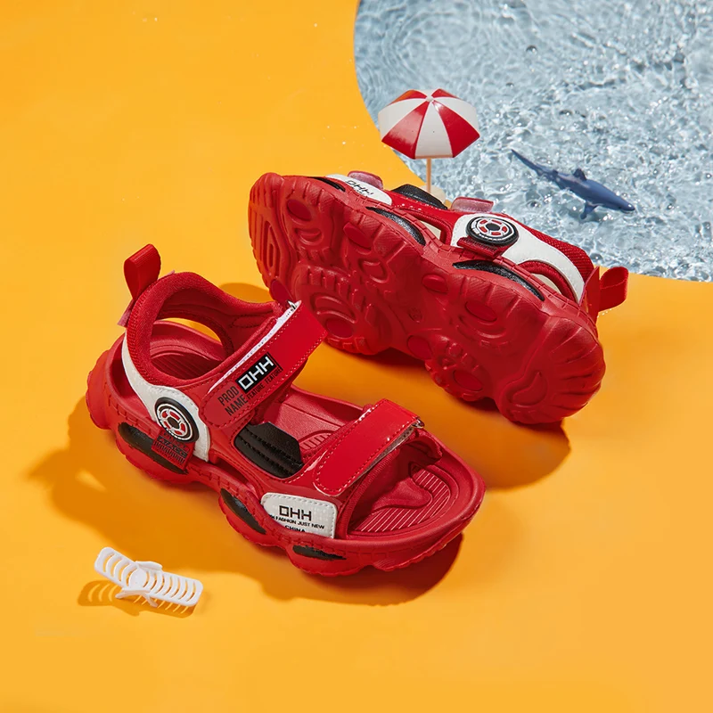 Fashion Summer Children Shoes Breathable Non-slip Soft Boys Sandals Sports Comfortable Lightweight Beach Shoes
Fashion Summer Children Shoes Breathable Non-slip Soft Boys Sandals Sports Comfortable Lightweight Beach Shoes