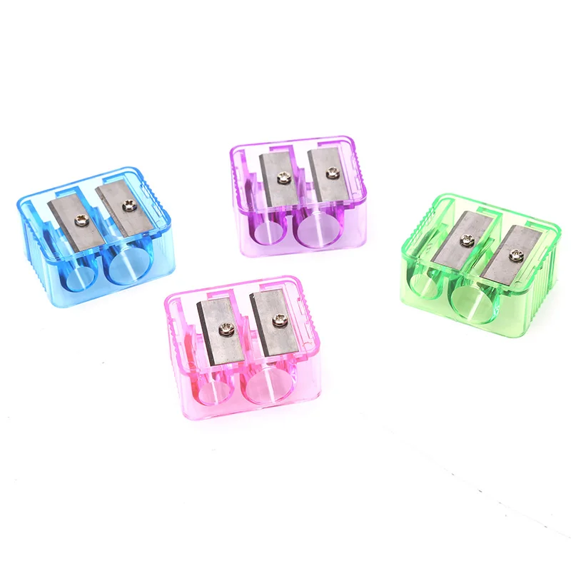 6PCs Double Holes Pencil Sharpener Makeup Pencil Multi Purpose Mechanical Pencil Sharpener for Office School Supplies
6PCs Double Holes Pencil Sharpener Makeup Pencil Multi Purpose Mechanical Pencil Sharpener for Office School Supplies