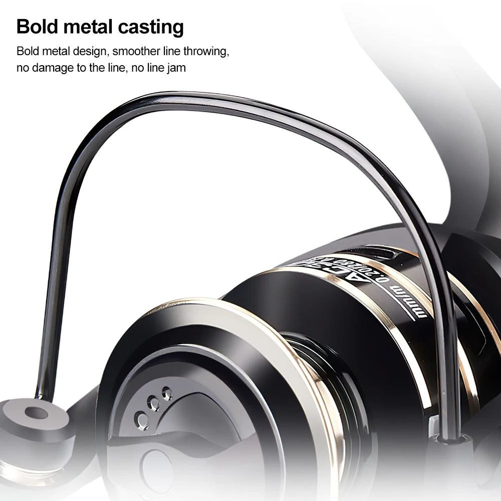 Spinning Wheel Fishing Reel Speed Ratio 5.2:1 All Metal Rocker Spool U-shaped Reel Seat Rotating Sea Rod Fishing Tool Shimano
Spinning Wheel Fishing Reel Speed Ratio 5.2:1 All Metal Rocker Spool U-shaped Reel Seat Rotating Sea Rod Fishing Tool Shimano
