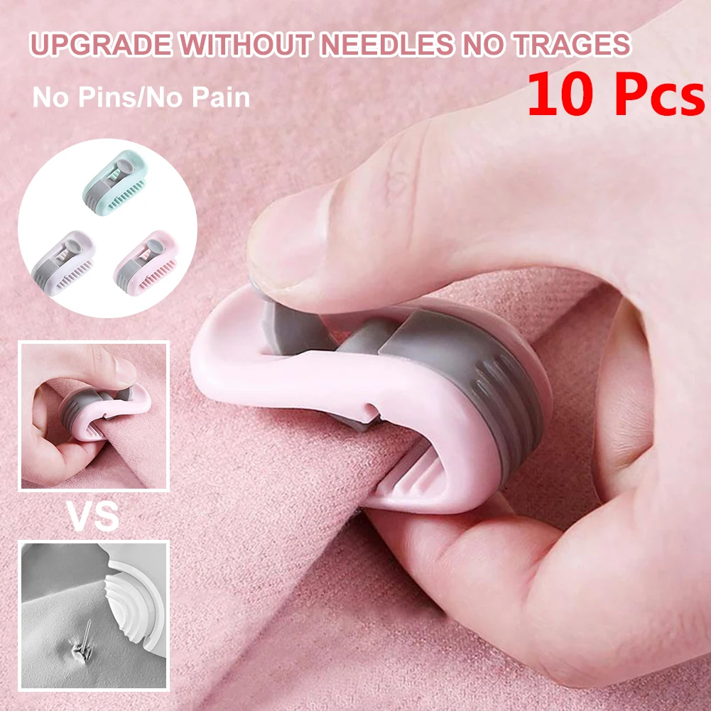10Pcs Non-slip Quilt Blanket Clip Duvet Quilt Clips Plastic Blankets Fastener Clip Cover Duvet Sheet Fixer Sleep Anti-run Device
10Pcs Non-slip Quilt Blanket Clip Duvet Quilt Clips Plastic Blankets Fastener Clip Cover Duvet Sheet Fixer Sleep Anti-run Device