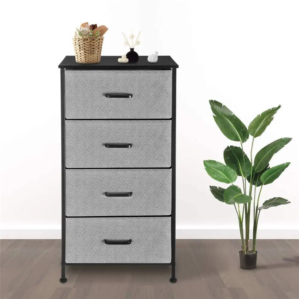 Modern 4 Cloth Drawers Fabric Nightstand Multi-layer Storage Cabinet for Home Bedroom Living Room Storage Cabinet Rack 4 Drawers
Modern 4 Cloth Drawers Fabric Nightstand Multi-layer Storage Cabinet for Home Bedroom Living Room Storage Cabinet Rack 4 Drawers