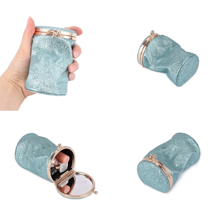 Makeup Case Small Portable Genuine Leather Lipstick Storage Pouch With Mirror Perfume Jewelry Organizer Pocket Mini Cosmetic Bag
Makeup Case Small Portable Genuine Leather Lipstick Storage Pouch With Mirror Perfume Jewelry Organizer Pocket Mini Cosmetic Bag