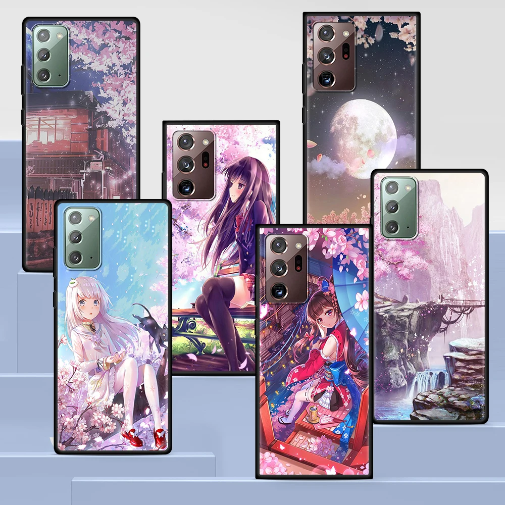 Anime Plum Cherry Blossom Girl Case for Samsung Galaxy S20 FE S21 Ultra S10 Lite S10e S9 S8 Plus S7 Edge Black Soft Phone Cover
Anime Plum Cherry Blossom Girl Case for Samsung Galaxy S20 FE S21 Ultra S10 Lite S10e S9 S8 Plus S7 Edge Black Soft Phone Cover