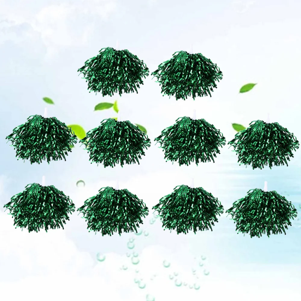 10 Pcs/5 Pairs 25g Cheering Balls Squad Spirited Fun Cheerleading Kit Cheer Poms Cheerleaders Supples with Handle for 
10 Pcs/5 Pairs 25g Cheering Balls Squad Spirited Fun Cheerleading Kit Cheer Poms Cheerleaders Supples with Handle for