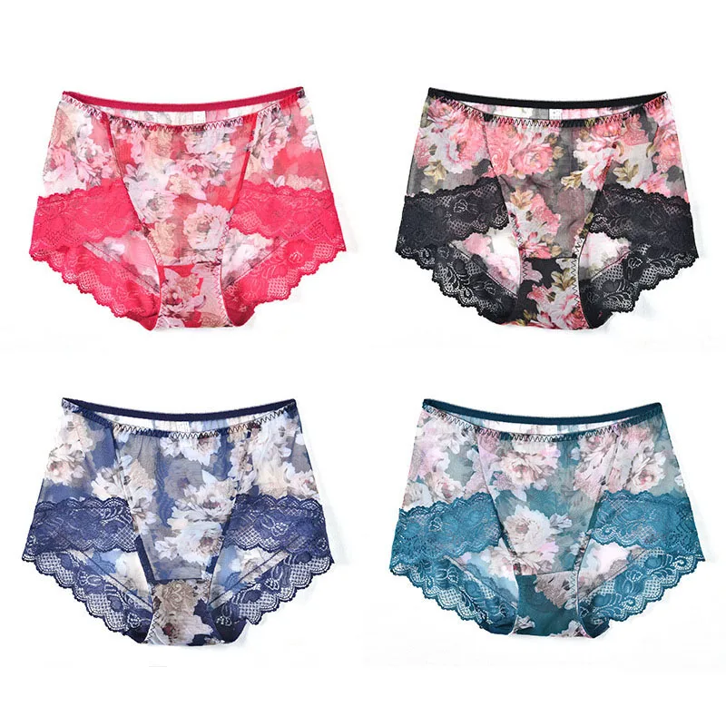 4 шт., женские кружевные бесшовные трусы-шорты
4 шт., женские кружевные бесшовные трусы-шорты