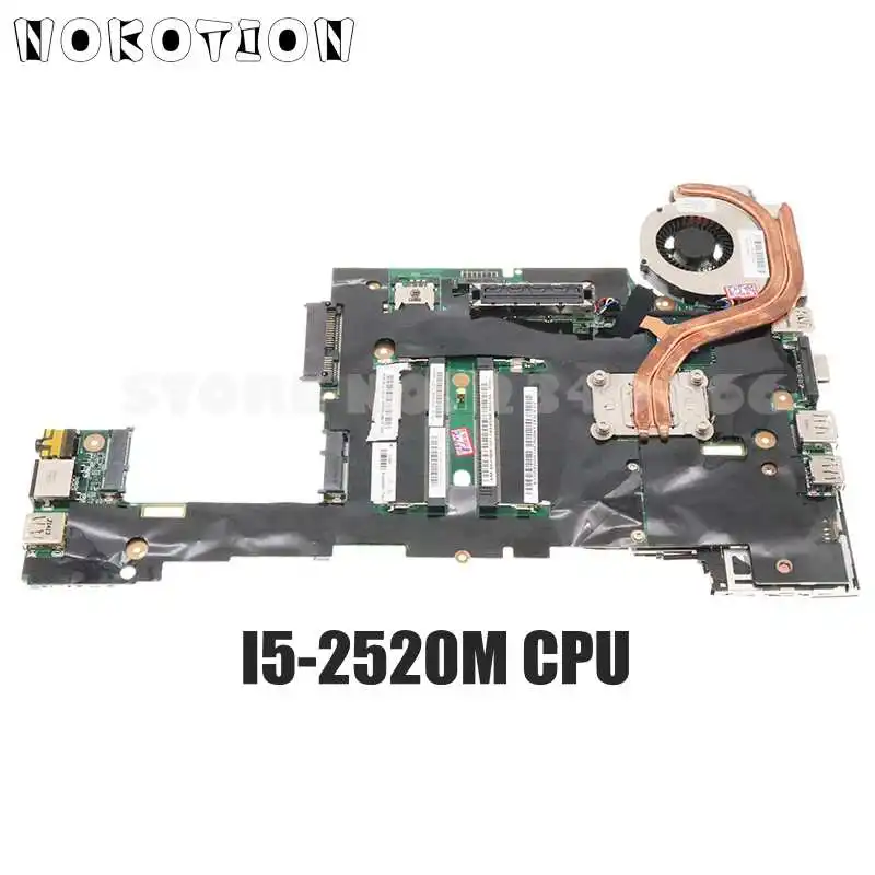 NOKOTION 04W3286 04W0676 04W0677 MAIN BOARD For Lenovo ThinkPad X220 Laptop Motherboard I5-2520M CPU 2.5GHz QM67 DDR3
NOKOTION 04W3286 04W0676 04W0677 MAIN BOARD For Lenovo ThinkPad X220 Laptop Motherboard I5-2520M CPU 2.5GHz QM67 DDR3