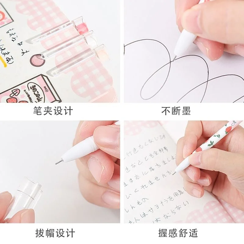 12 Sticks/set Kawaii Gel Pen Nice Black Ink Neutral pens Office School of Written Delivery Girl Poison
12 Sticks/set Kawaii Gel Pen Nice Black Ink Neutral pens Office School of Written Delivery Girl Poison