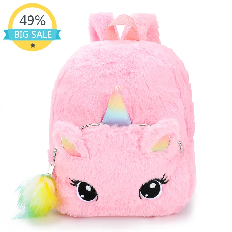 Cute Cartoon Unicorn Kids School Bags for Girls Soft Plush Children Backpack Kindergarten Baby Travel Snacks Toys Bag
Cute Cartoon Unicorn Kids School Bags for Girls Soft Plush Children Backpack Kindergarten Baby Travel Snacks Toys Bag