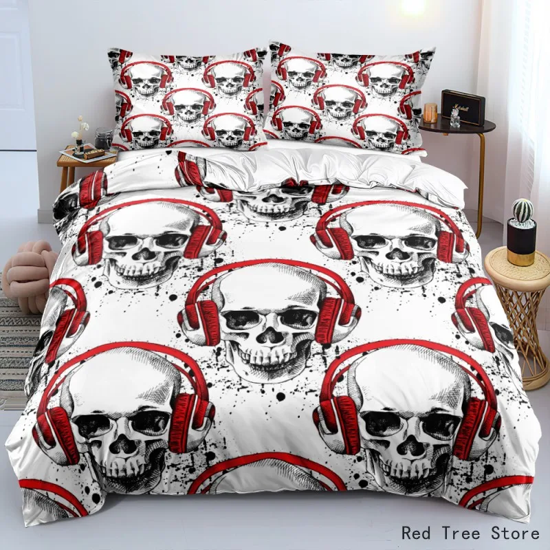 Skull Earphone 3D Print Duvet Cover Single Full Size Luxury White Bedding Set Quilt Cover Pillowcase Cartoon Kids Boys Bedspread
Skull Earphone 3D Print Duvet Cover Single Full Size Luxury White Bedding Set Quilt Cover Pillowcase Cartoon Kids Boys Bedspread