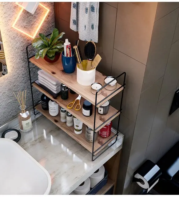Tabletop Organizer Decorative Kitchen-Bathroom Shelf Bookshelf Multipurpose Cabinet Towel Soap
Tabletop Organizer Decorative Kitchen-Bathroom Shelf Bookshelf Multipurpose Cabinet Towel Soap