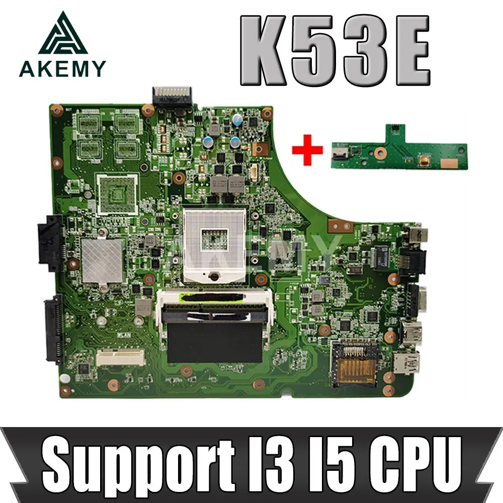 Akemy NEW K53SD REV2.3 материнская плата для ноутбука ASUS K53E K53 A53E A53S X53S X53E P53 оригинальная материнская плата с поддержкой I3 I5 CPU GMA
Akemy NEW K53SD REV2.3 материнская плата для ноутбука ASUS K53E K53 A53E A53S X53S X53E P53 оригинальная материнская плата с поддержкой I3 I5 CPU GMA