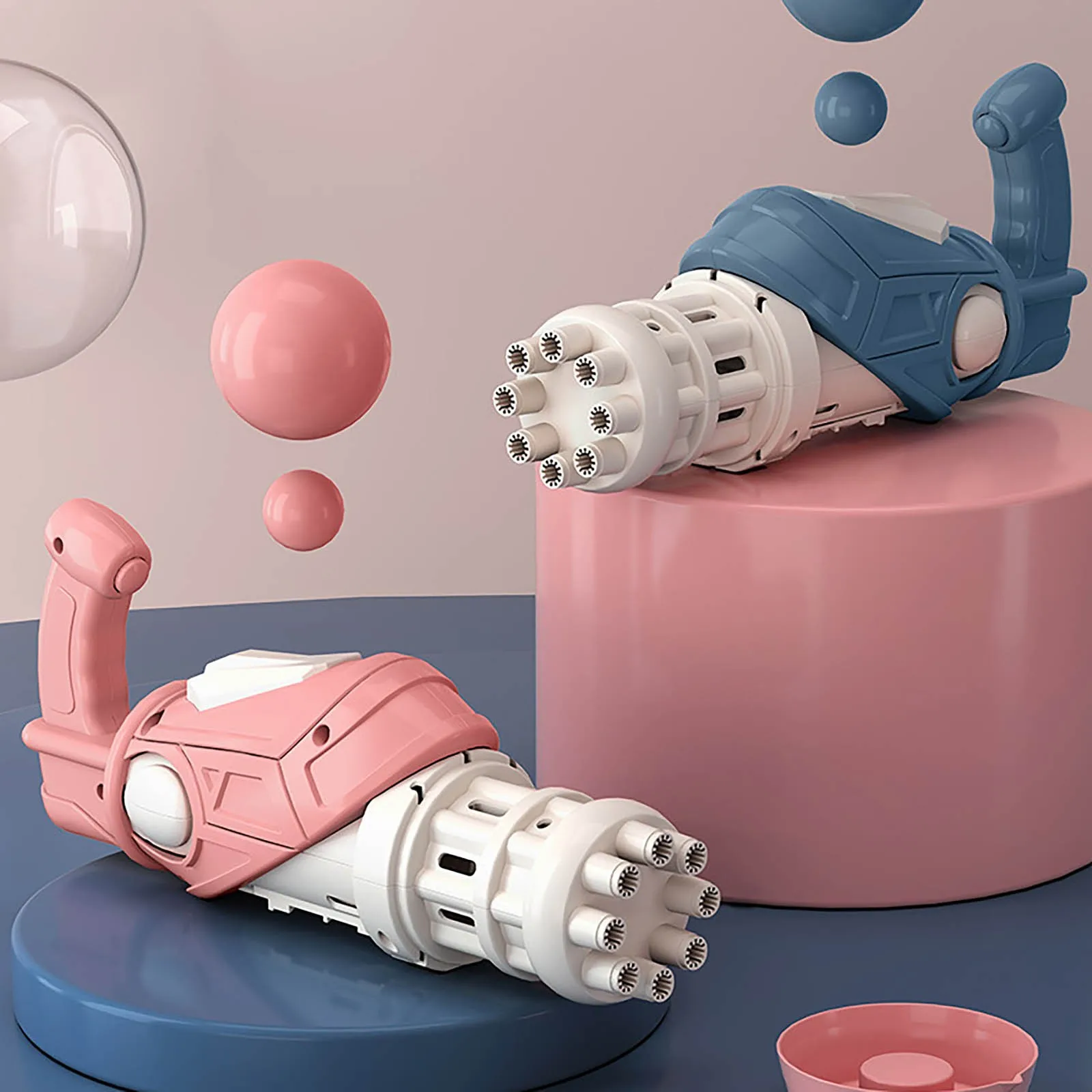 Pink Space Gatling Bubble Machine Child Blowing Holding Eight-hole Bubble Toy Baby Swimming Pool Shower Bath Toys Gifts Pack #50
Pink Space Gatling Bubble Machine Child Blowing Holding Eight-hole Bubble Toy Baby Swimming Pool Shower Bath Toys Gifts Pack #50