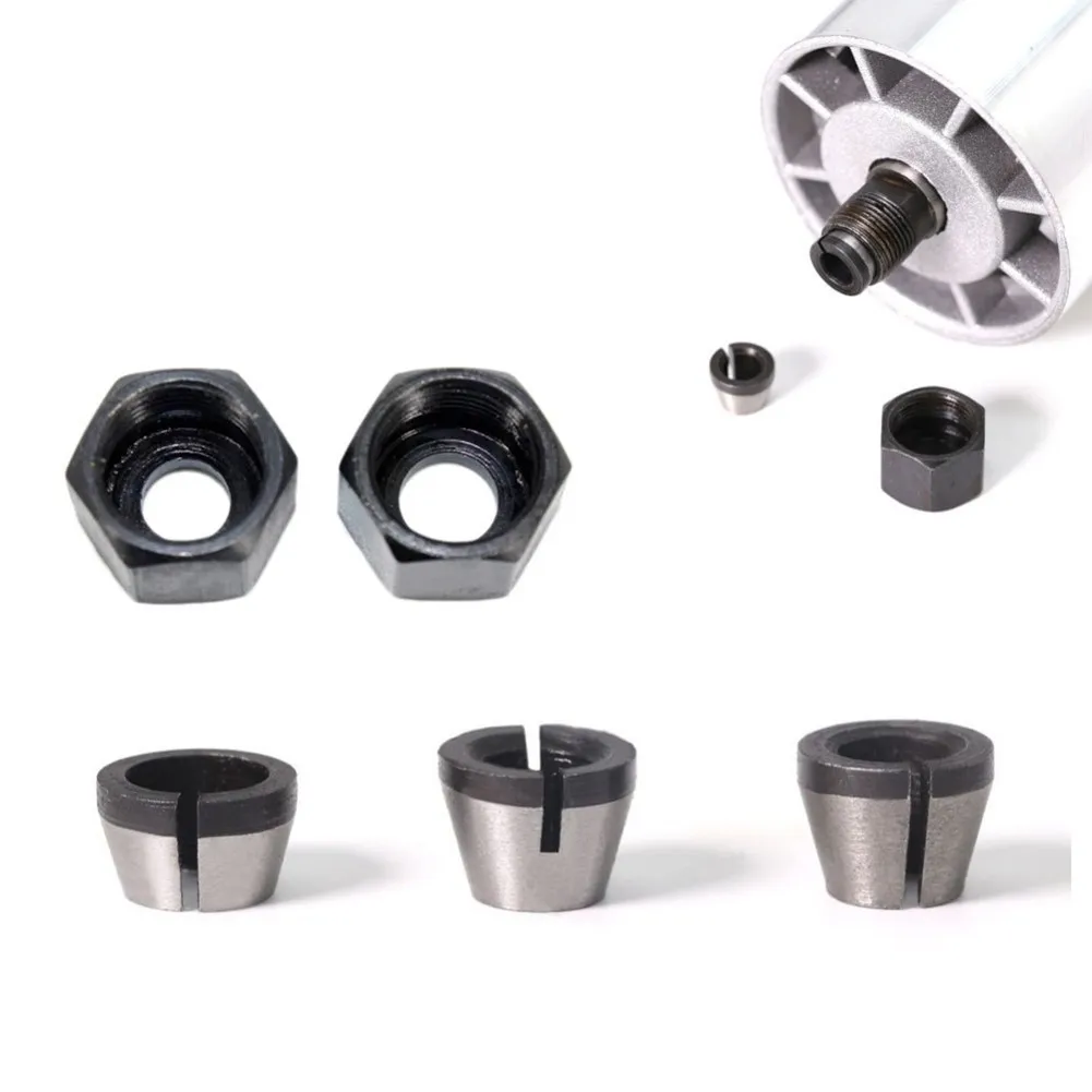 1PCHigh Precision Adapter Collet 8mm 6.35mm 6mm Collet Chuck Engraving Trimming Machine Router Milling Cutter Accessories
1PCHigh Precision Adapter Collet 8mm 6.35mm 6mm Collet Chuck Engraving Trimming Machine Router Milling Cutter Accessories
