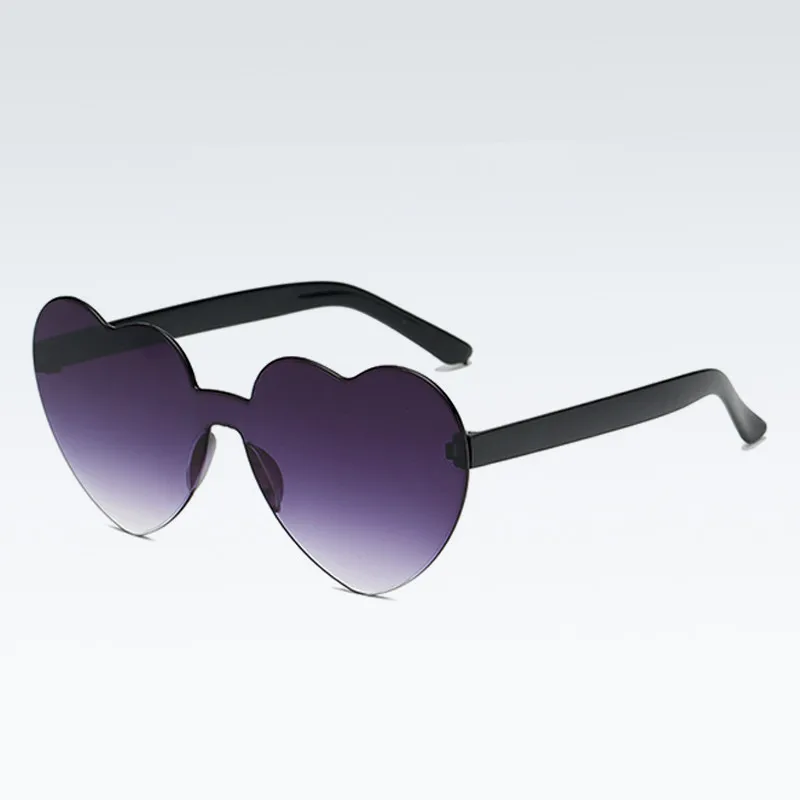 Candy Color Heart-shaped Frameless Sunglasses Dazzling Color Transparent Polarized Lens Trend Personality Sun Glasses Vintage
Candy Color Heart-shaped Frameless Sunglasses Dazzling Color Transparent Polarized Lens Trend Personality Sun Glasses Vintage