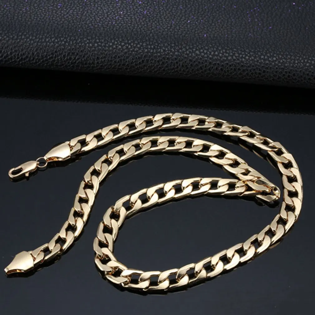Chain Rapper Men Necklaces Long Chain Decorative Jewelry Present Gold Popular Metal Alloy Punk Street Fashion Hip Cuban Link Top
Chain Rapper Men Necklaces Long Chain Decorative Jewelry Present Gold Popular Metal Alloy Punk Street Fashion Hip Cuban Link Top