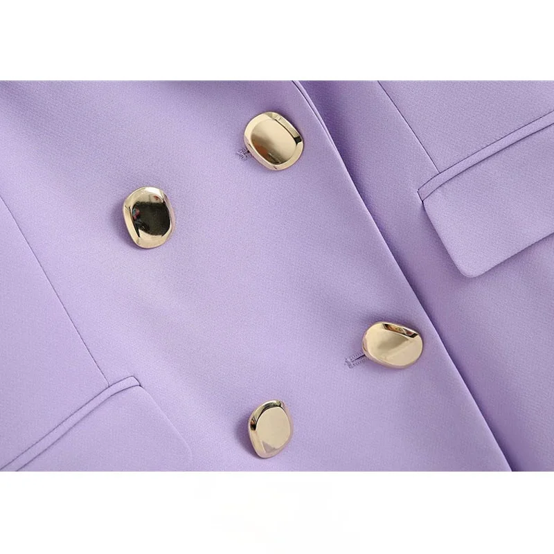 Women Fashion Office Wear Double Breasted Blazer Coat Vintage Long Sleeve Flap Pockets Female Outerwear Chic Tops
Women Fashion Office Wear Double Breasted Blazer Coat Vintage Long Sleeve Flap Pockets Female Outerwear Chic Tops