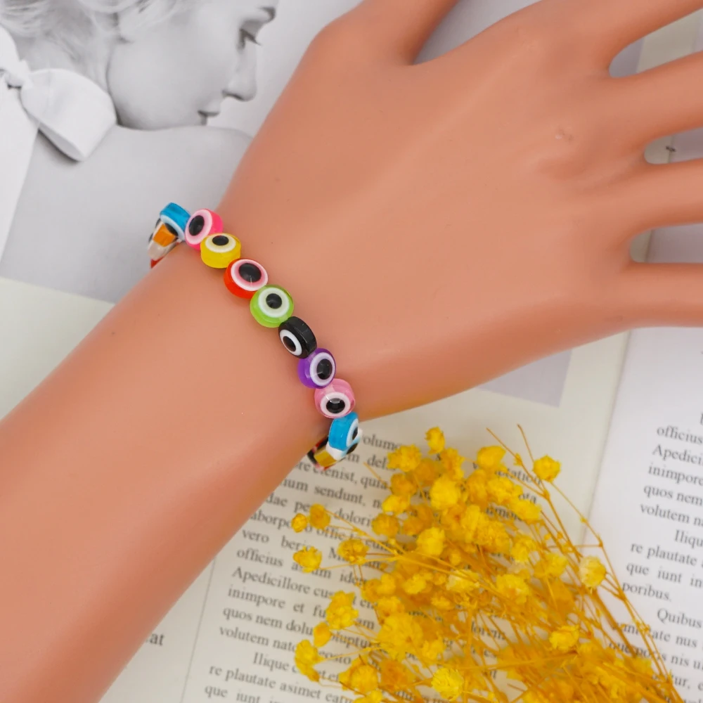 Go2Boho Turkish Evil Eye Bracelets Mixcolor Beaded Bracelet For Women Boho Jewelry 2021 Greek Eye Braclet Bring Lucky Jewellery
Go2Boho Turkish Evil Eye Bracelets Mixcolor Beaded Bracelet For Women Boho Jewelry 2021 Greek Eye Braclet Bring Lucky Jewellery