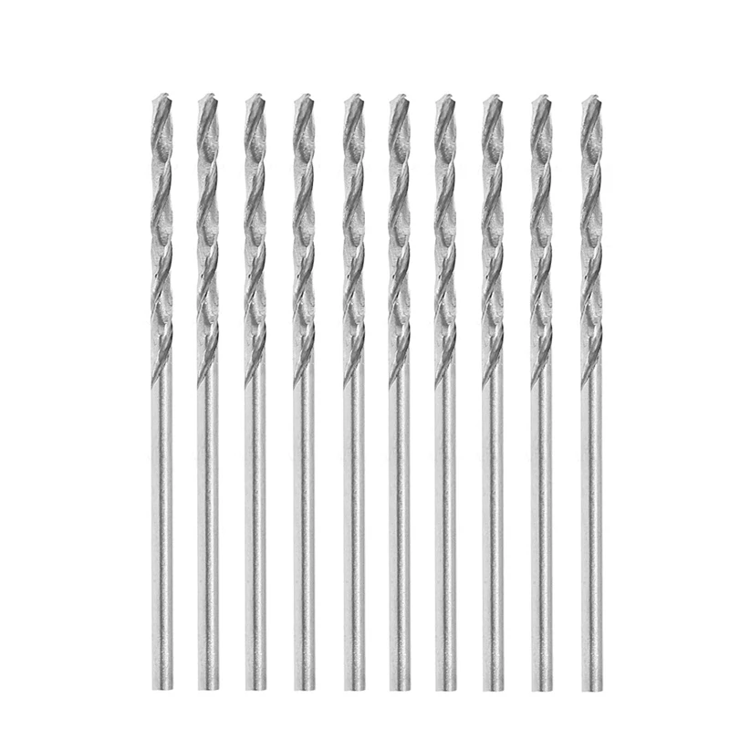 Multifunction 10 Pcs Tiny Micro HSS 0.8mm Straight Shank Twist Drilling Bit 
Multifunction 10 Pcs Tiny Micro HSS 0.8mm Straight Shank Twist Drilling Bit