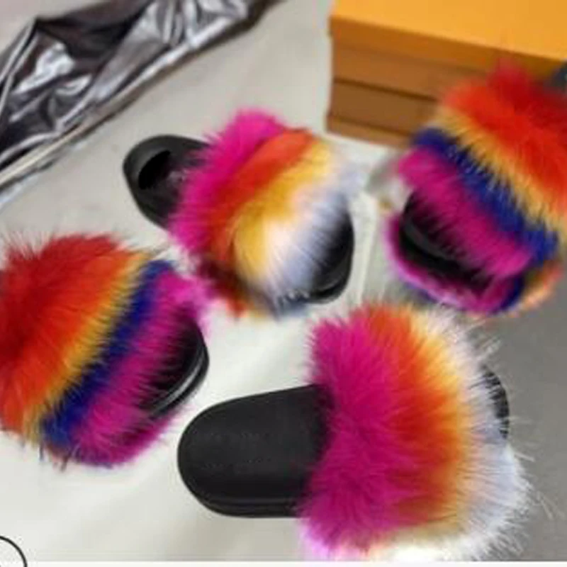 2020 Summer New Women's Shoes Plush Slippers Comfortable Flat Bottom Multicolor Open Toe Fashion Outdoor Beach Shoes Plus Size
2020 Summer New Women's Shoes Plush Slippers Comfortable Flat Bottom Multicolor Open Toe Fashion Outdoor Beach Shoes Plus Size