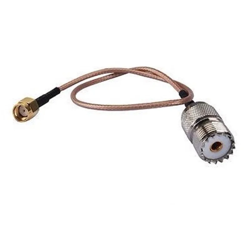 RP-SMA To UHF SL16 Female Plug RF Coaxial Connector Antenna Connection Wire 30cm Cable Adapter
RP-SMA To UHF SL16 Female Plug RF Coaxial Connector Antenna Connection Wire 30cm Cable Adapter