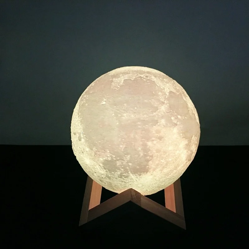 Dropship 3D Print Rechargeable Moon Lamp LED Night Light Creative Touch Switch Moon Light for Christmas Decoration Birthday Gift
Dropship 3D Print Rechargeable Moon Lamp LED Night Light Creative Touch Switch Moon Light for Christmas Decoration Birthday Gift