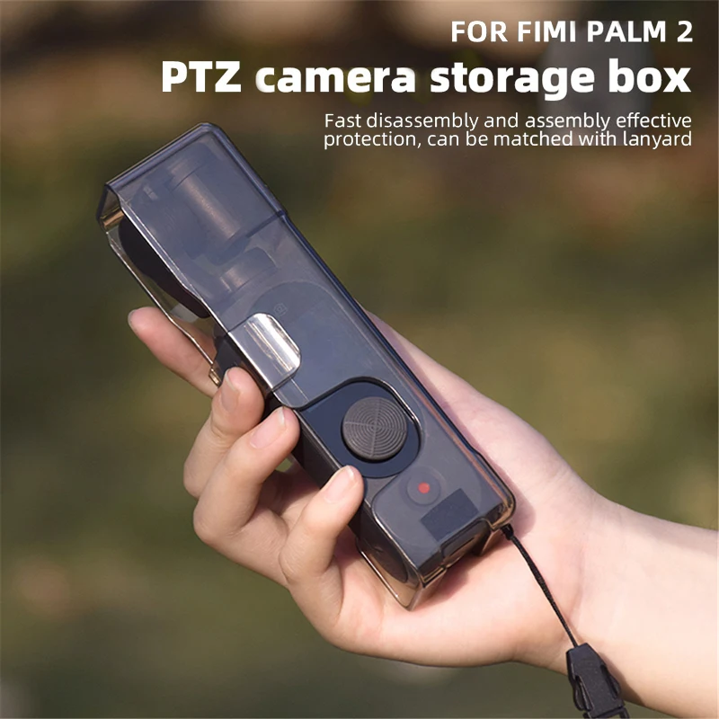 Portable FIMI PALM 2 Storage Box Parts for FIMI Gimbal 2 Anti-scratch Protective Cover Anti-lost Lanyard Accessories
Portable FIMI PALM 2 Storage Box Parts for FIMI Gimbal 2 Anti-scratch Protective Cover Anti-lost Lanyard Accessories