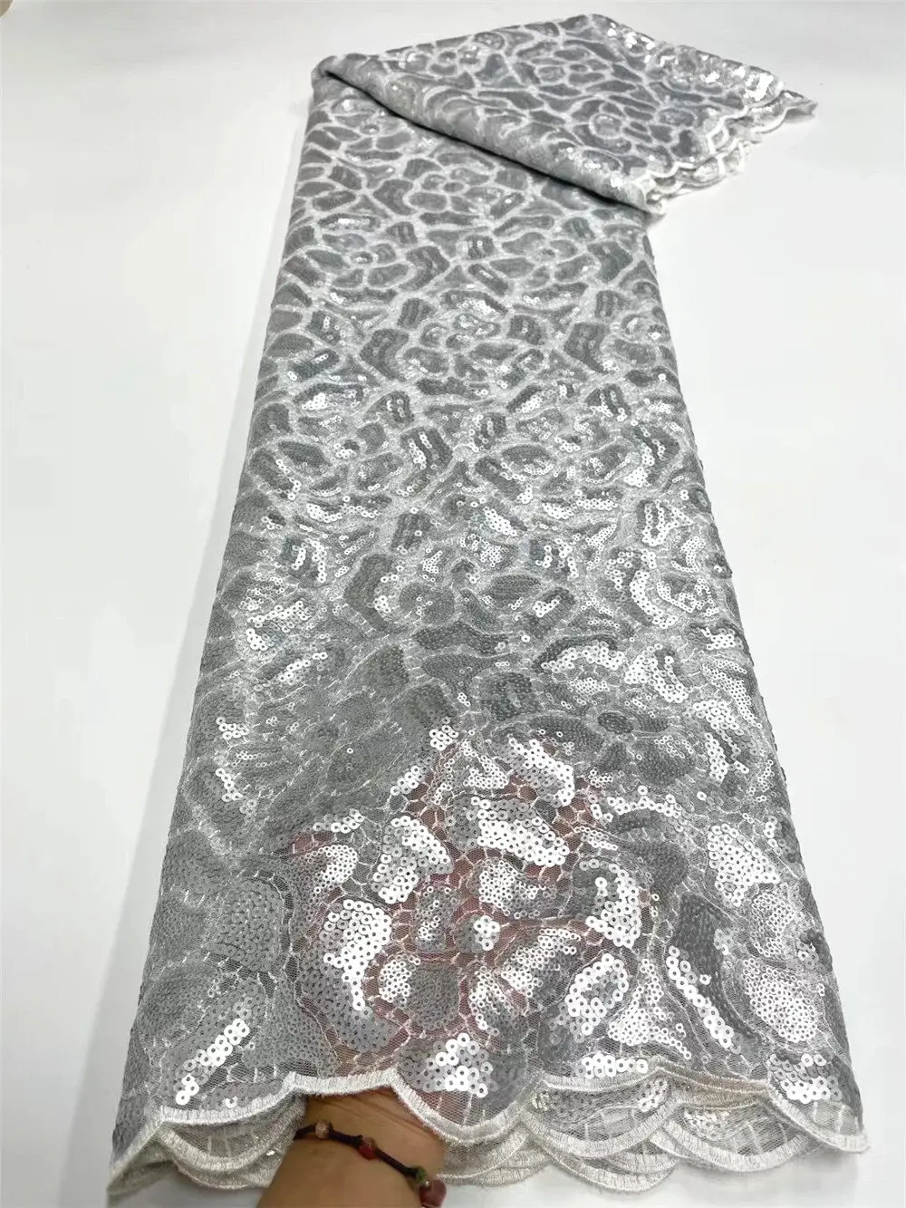 Latest African Lace Fabric 2021 Burnt Orange Sequins Mesh Net Tulle dress High Quality French Lace Fabrics For Wedding N3183
Latest African Lace Fabric 2021 Burnt Orange Sequins Mesh Net Tulle dress High Quality French Lace Fabrics For Wedding N3183