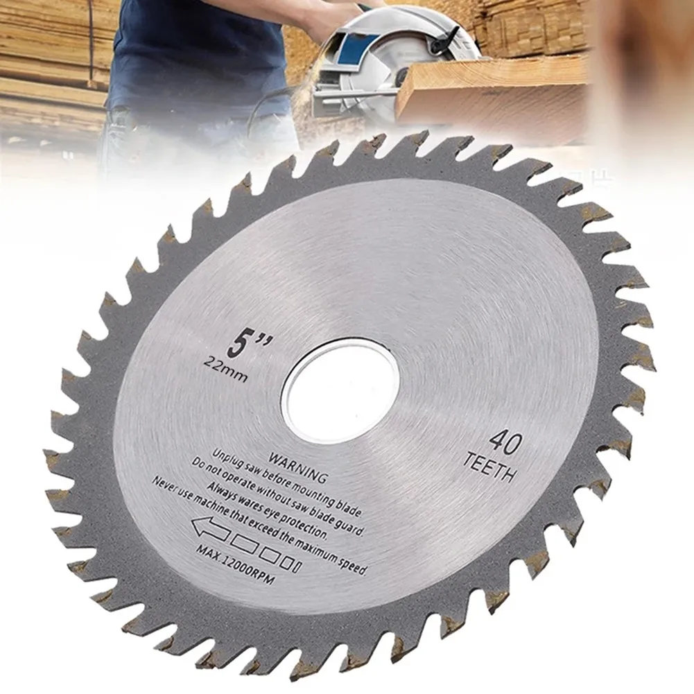 5'' TCT Circular Saw Blade Carbide Tipped Wood Cutting Disc For Woodworking 40T For Cutting Solid Wood
5'' TCT Circular Saw Blade Carbide Tipped Wood Cutting Disc For Woodworking 40T For Cutting Solid Wood