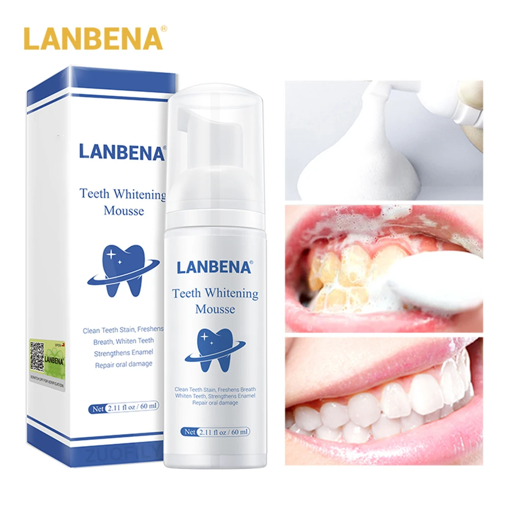 Teeth Whitening Mousse Remove Plaque Stains Dental Tools Oral Hygiene Teeth Cleaning Teeth Fresh Breath Natural Teeth Care Tool
Teeth Whitening Mousse Remove Plaque Stains Dental Tools Oral Hygiene Teeth Cleaning Teeth Fresh Breath Natural Teeth Care Tool